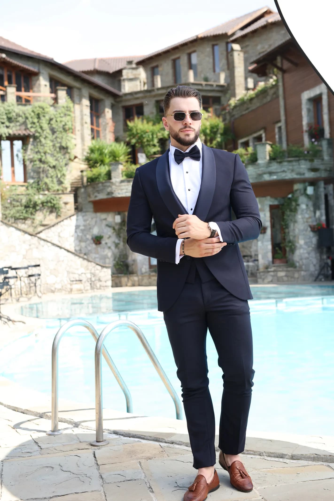 Kostum ceremonial blu – foto 3