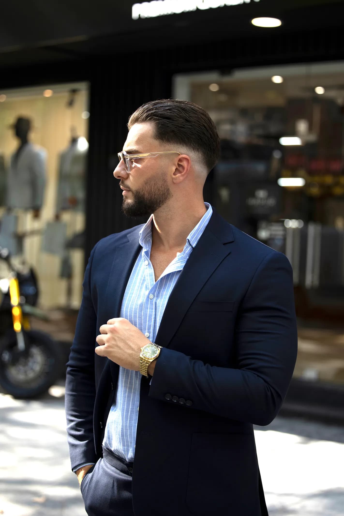 Kostum casual blu – foto 2